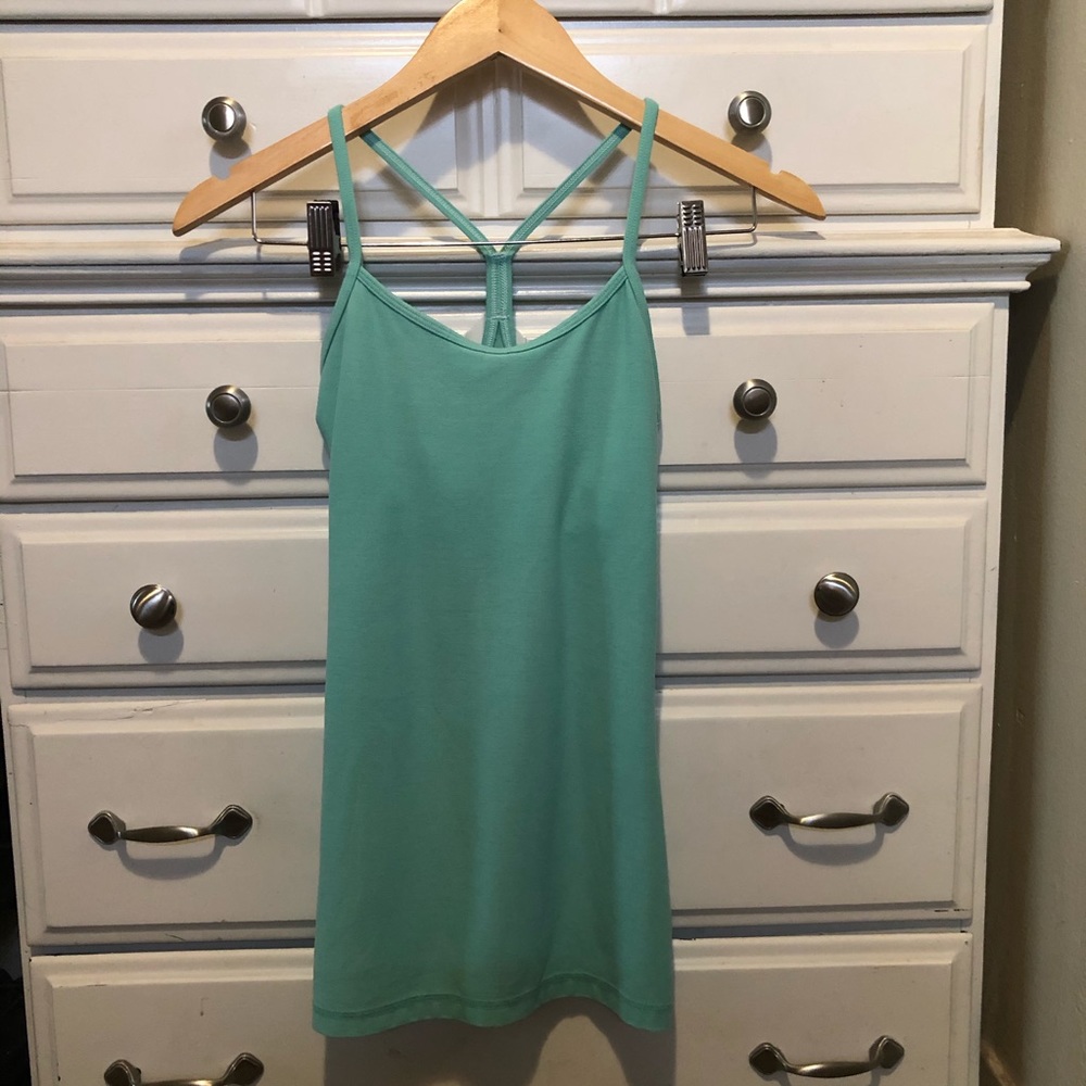 Lululemon Teal Power Y Size 2